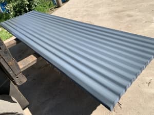 New Metal Sheets, Factory Seconds $10.90 per metre. 3m, 4m and 5.8m