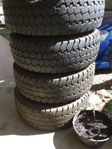 4 tyres and rims