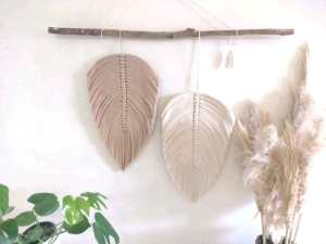 Wall hanging EX Large feathers 