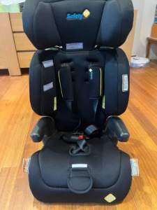 A car seat is a judgable booster seat. it is in excellent condition.