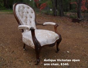 Antique armchair, other lounge and bedroom chairs, antiques