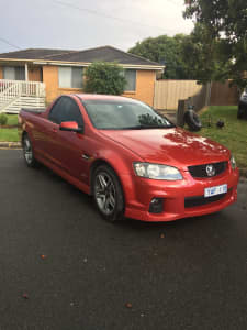 2010 HOLDEN COMMODORE SV6 6 SP MANUAL UTILITY