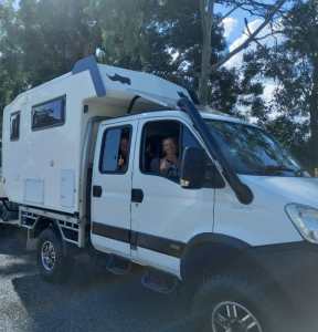 IVECO DAILY DUAL CAB 4X4 WORK UTE EXPEDITION VEHICLE 