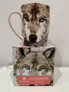 Mug, Ashdene, Wilderness Collection, Wolf, BNIB, p/up Sth Guildford