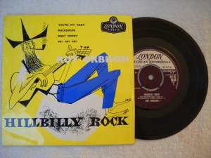 ROY ORBISON HILLBILLY ROCK 45rpm 7EP RE-S 1089 MONO V/GOOD CONDITION