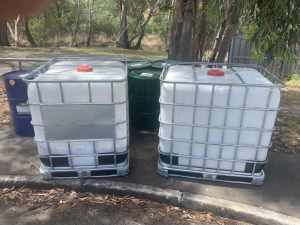1000 Litre Ibc Watertanks Need Cleaning