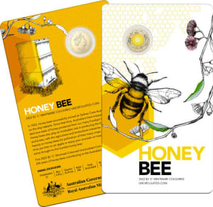 2022 $2 Honey Bee (C Mintmark) Coin - RAM Card (Uncirculated)