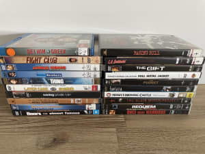 DVD movies $15 the lot 