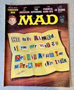 Vintage MAD magazine ~ June 1977 ~ issue #191 comics