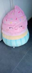 Giant cupcake squishmallow plush 