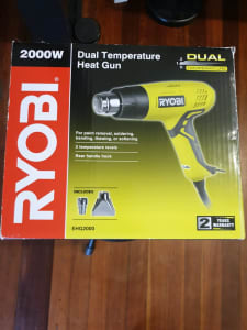 Ryobi 2000W Corded Heat Gun Dual Tempermature