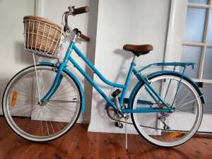 Bike - Reid - Ladies Classic Vintage Bicycle Turquoise (+ accessories)