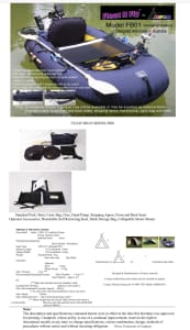 Inflatable boat/tube