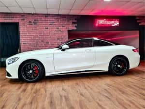 2015 Mercedes-Benz S-Class C217 806MY S63 AMG SPEEDSHIFT MCT White 7 Speed Sports Automatic Coupe