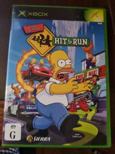 Xbox the simpsons hit and run