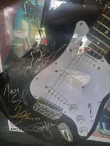 Signed Motley Crue Guitar