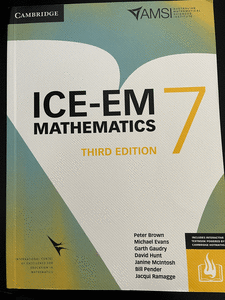 Cambridge ICE-EM 7 Mathematics