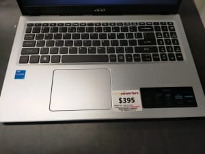 Laptop; ACER N20C5 ASPIRE 3 256SSD, I3, 4 RAM, W11 *ACC CHARGER*