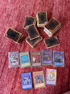 Yugioh cards, big collection, full set of Exodia the Forbidden One
