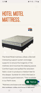Motel hotel_Queen size Mattress from mattress factory