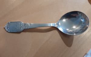Danish Silver Spoon Possibly Antique From Ribe, Denmark