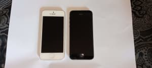 2x iPhone 5s good condition 