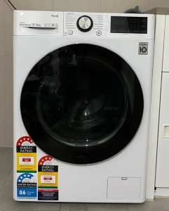 LG 10kg/6kg Series 9 Front Load Washer Dryer Combo with Steam 