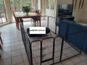 Heavy duty Pet Dog Playpen Kennel Run Puppy Fence Enclosure cage