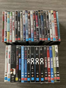 Assorted DVDs Movies & TV series