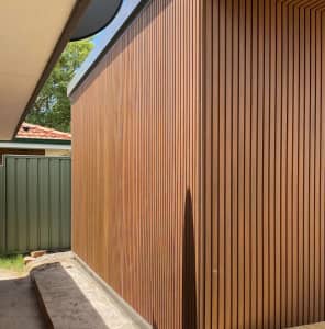 Composite wall cladding outdoor/indoor