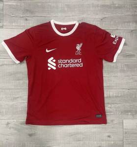 Liverpool 23/24 Home Football Jersey Luis Diaz #7