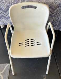 Height Adjustable Shower Chair (New Condition)