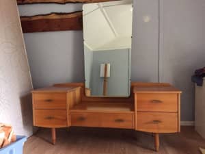 Retro mid century dresser
