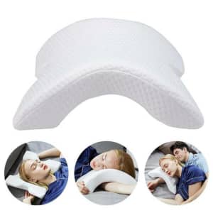 *NEW* Couple Memory Foam Spooning Pillow w/ Extra Pillowcase