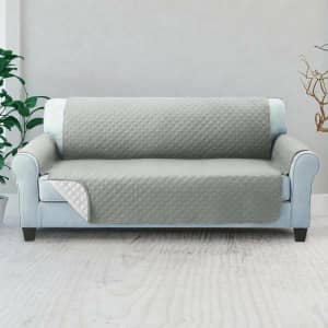 Sofa Cover Couch Covers Lounge Protector Slipcovers 3 Seater Grey