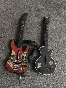 Guitar hero guitars 