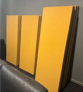 8 Custom made Acoustic Panels