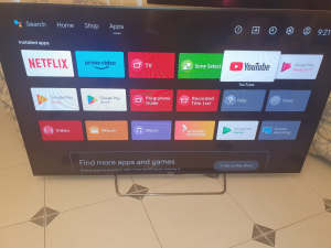 Sony 65 inch Smart TV In Excellent Condition.