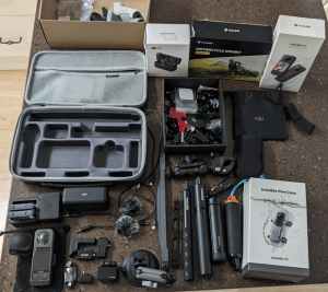 Insta360 X3 kit with DJI mics 