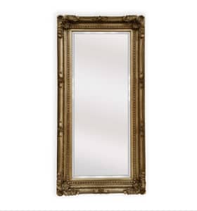 LUX French Provincial Ornate Mirror - Antique Champagne...