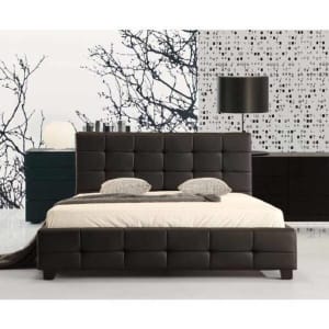 Queen PU  Leather Deluxe Bed Frame