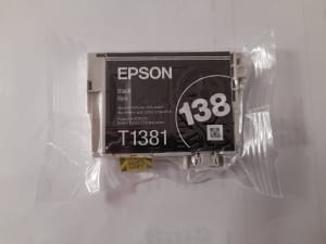 Epson 138 T1381 Black Ink Cartridge