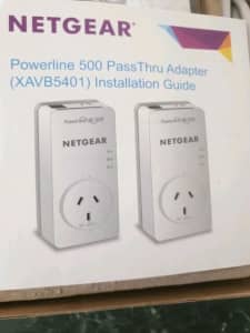 Netgear Powerline 500 PassThru Adapter