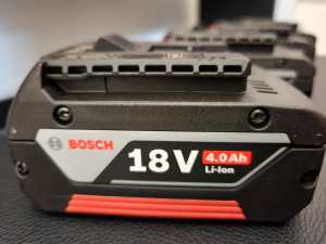 Genuine Bosch GBA 18v Battery 4.0Ah - Brand new