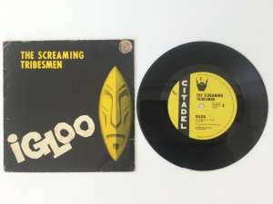 (5) THE SCEAMING TRIBESMEN Igloo VINYL RECORD 1980s AUSTRALIAN