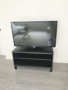 IKEA TV unit black brown