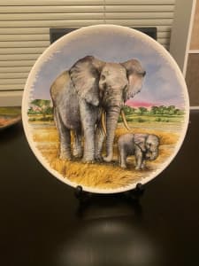Endangered species plate