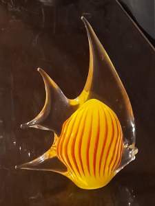 Glass Fish Ornament 