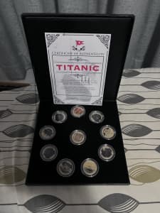 Titanic limited edition coins