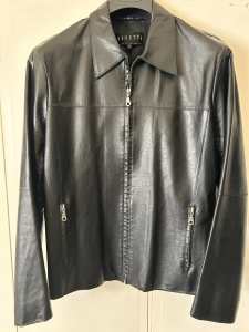 As new Leather Jacket Mens
